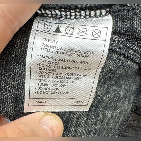 BAW dry-tek Cheer Athletics 1/4 zip dark grey pullover hoodie women’s small‎ - Picture 5 of 5